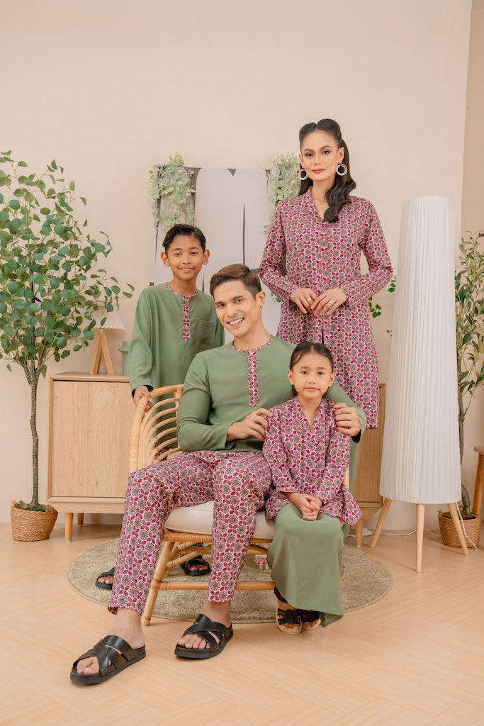 GEMILANG Sage Green | Girls