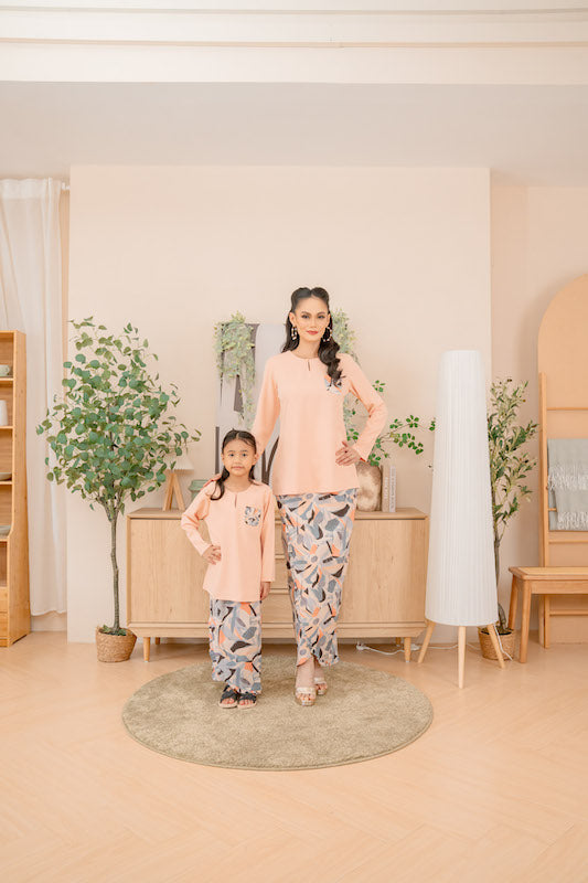 PELANGI Pastel Peach | Girls